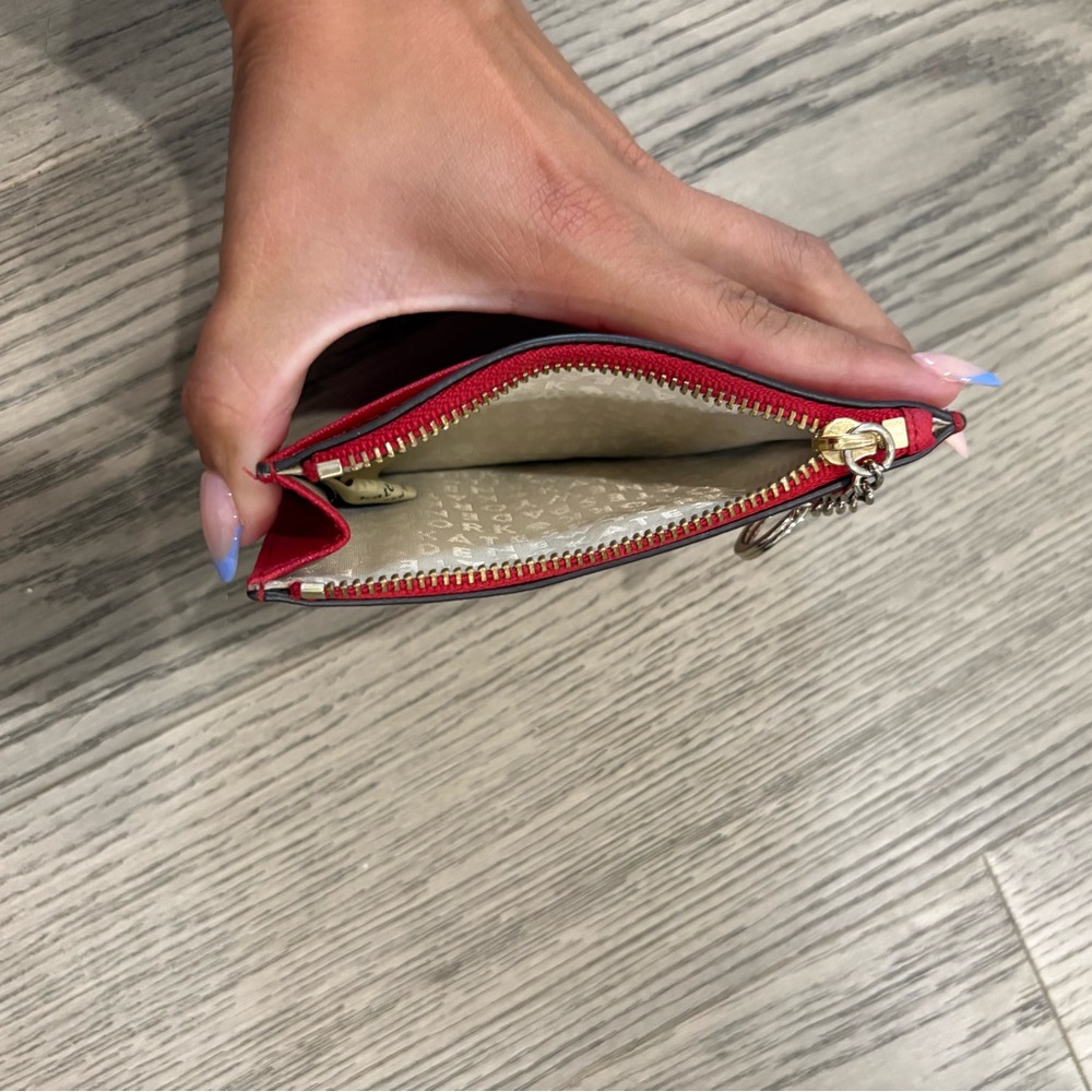 Kate Spade Red Card Holder Wallet - Picture 4 of 4